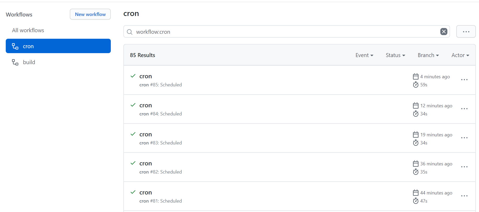 cron